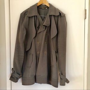 Mike & Chris grey cotton canvas jacket